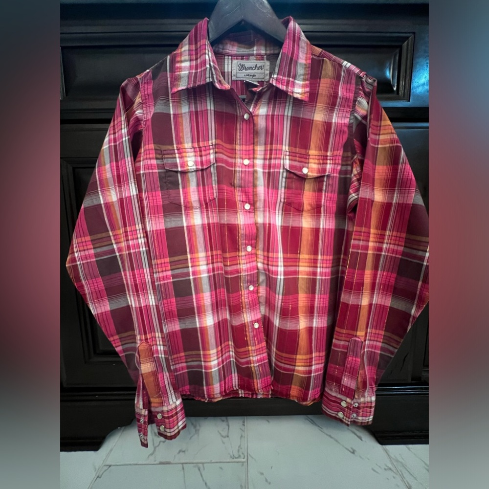 Women’s Wrancher by Wrangler Plaid Shirt